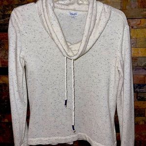 XS long sleeve sweater shirt tan very soft